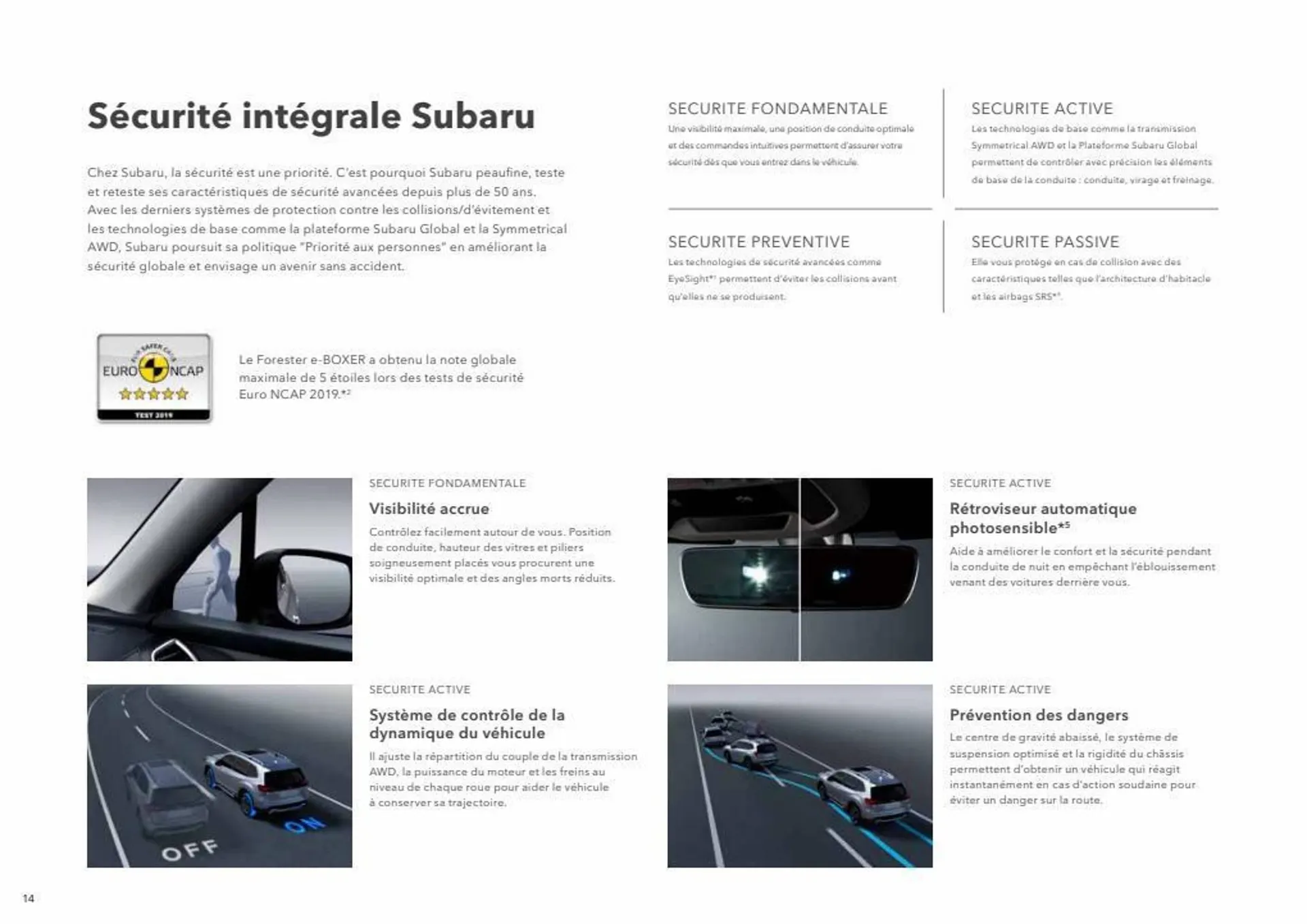 Catalogue Subaru du 19 août au 31 mars 2024 - Catalogue page 14