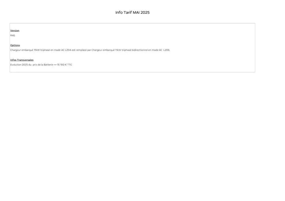 Opel Combo Electric du 25 avril au 25 avril 2026 - Catalogue page 2