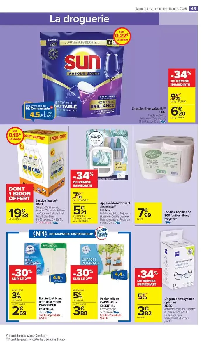 SOIRÉE PYJAMA du 4 mars au 16 mars 2025 - Catalogue page 45