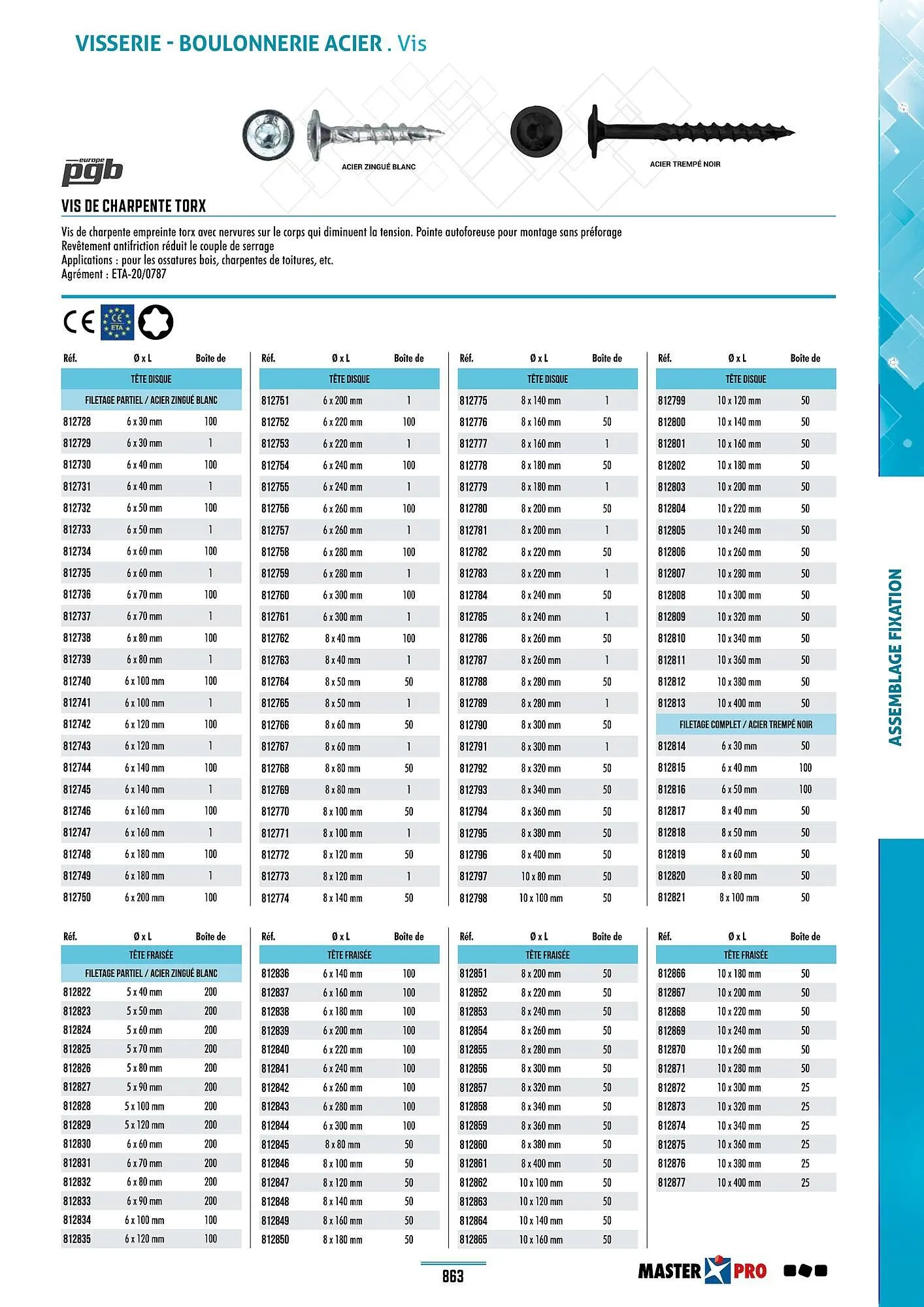 Catalogue Master Pro du 28 janvier au 30 décembre 2028 - Catalogue page 867
