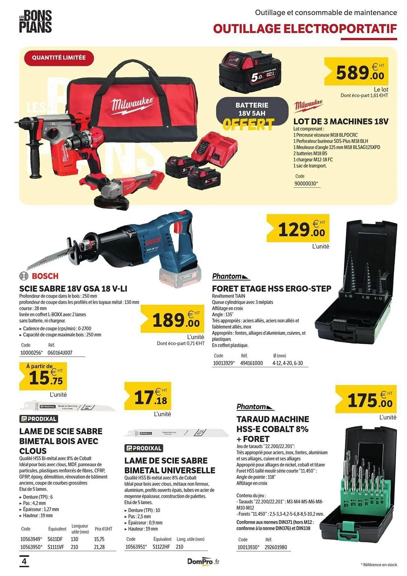 Catalogue DomPro du 5 mai au 30 juin 2026 - Catalogue page 4