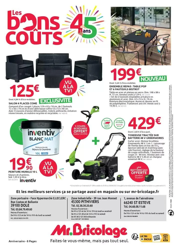 L'ANNIVERSAIRE du 26 mars au 13 avril 2025 - Catalogue page 8