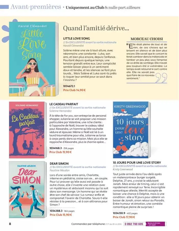 Mars - Avril 2025 du 4 mars au 30 avril 2025 - Catalogue page 8