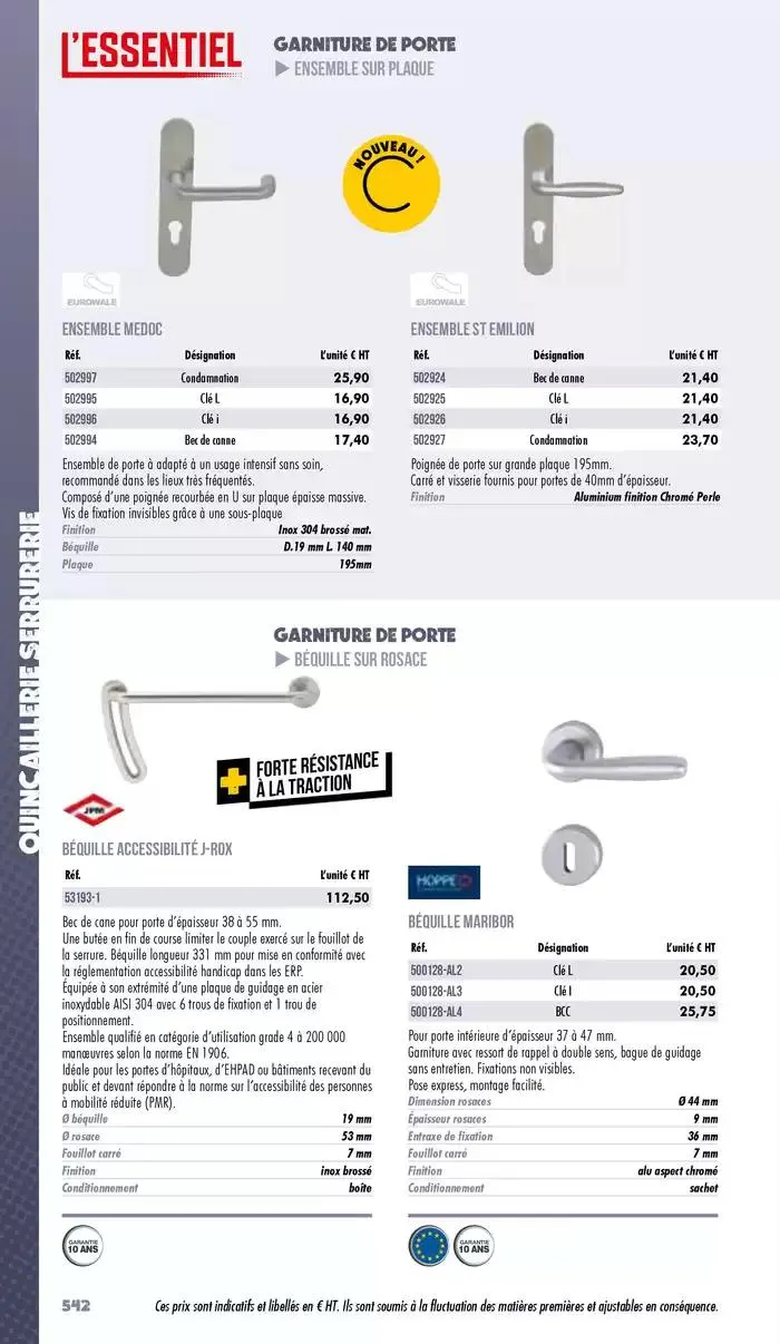 Essentiel Industrie 2025 du 3 janvier au 31 décembre 2025 - Catalogue page 544