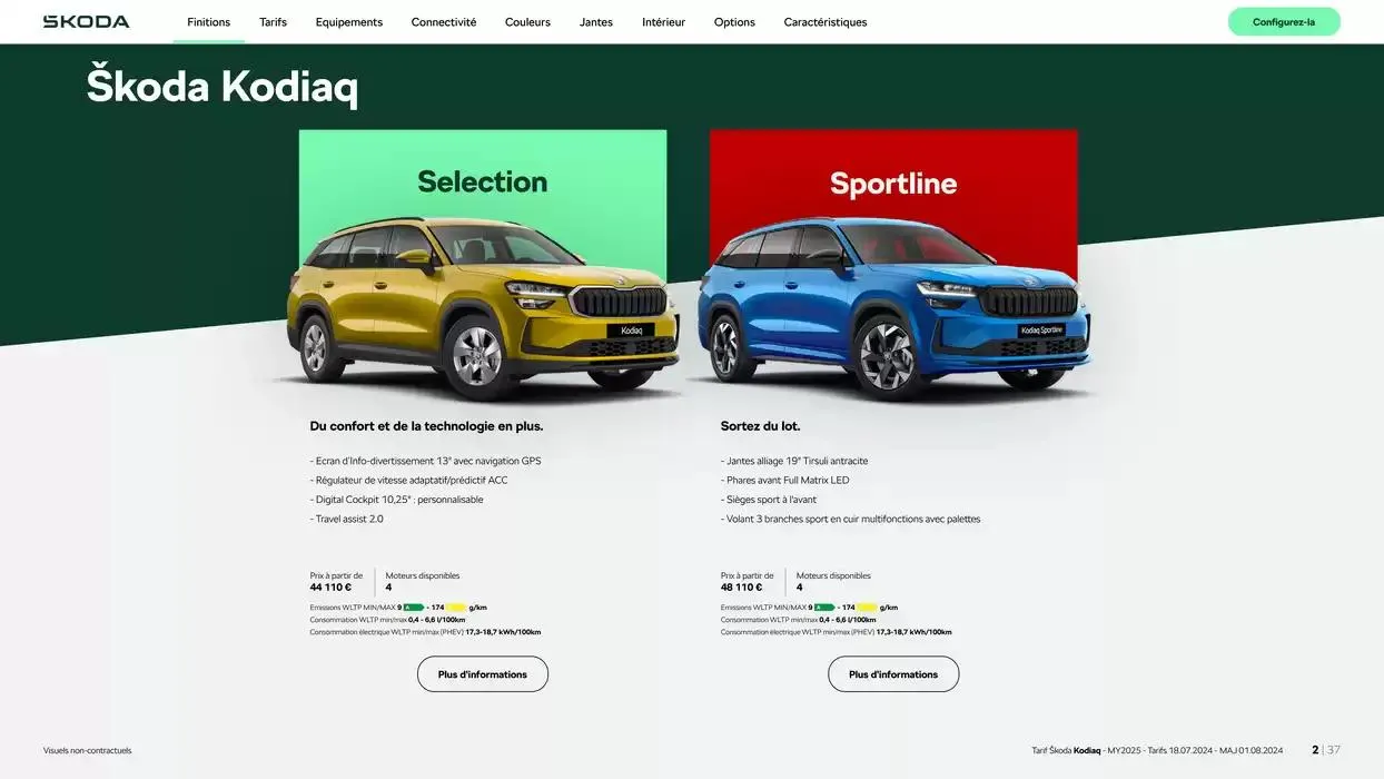 Škoda Kodiaq du 17 octobre au 17 octobre 2025 - Catalogue page 2