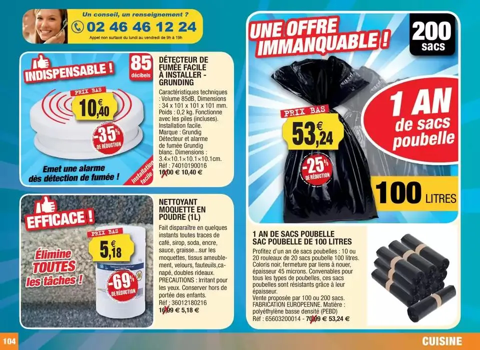 Les jours Anniversaire ! du 11 avril au 31 décembre 2025 - Catalogue page 104