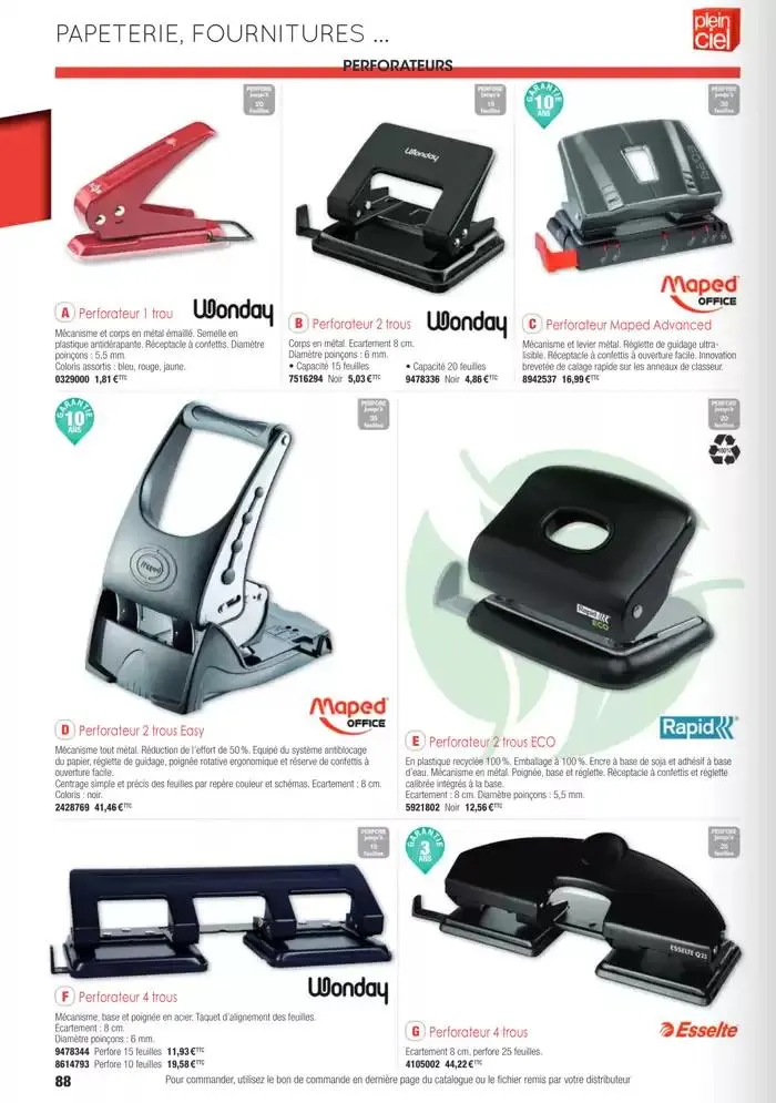 Écoles et loisirs 2025 du 1 janvier au 31 décembre 2025 - Catalogue page 88