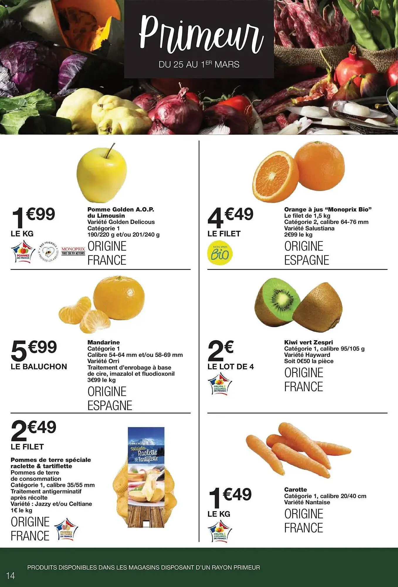 Catalogue Monoprix du 17 février au 1 mars 2026 - Catalogue page 14