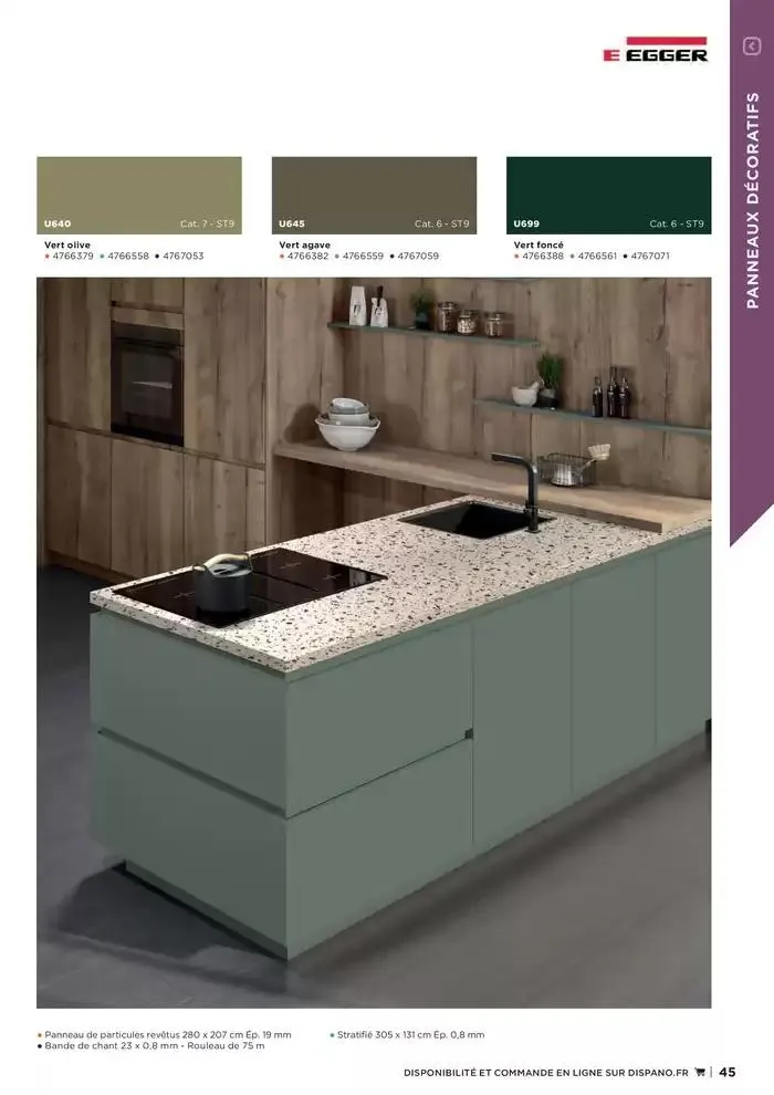 Catalogue 2025 Agenceurs du 25 avril au 31 décembre 2025 - Catalogue page 45