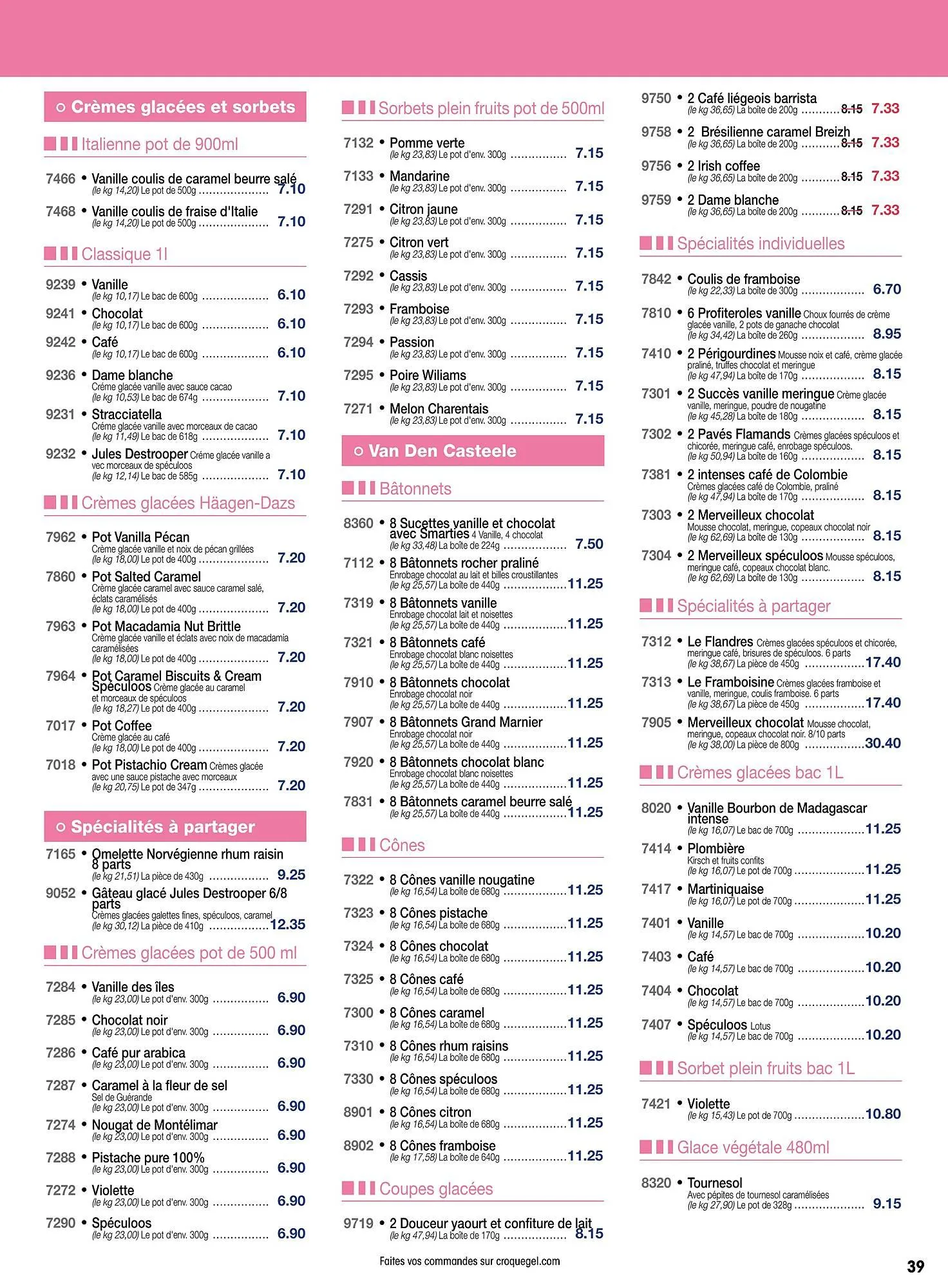 Catalogue Croque Gel du 30 décembre au 1 février 2026 - Catalogue page 39