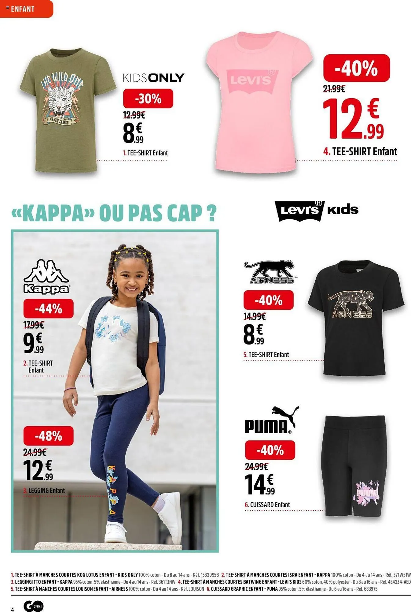 Catalogue Go Sport du 15 juillet au 15 septembre 2024 - Catalogue page 4