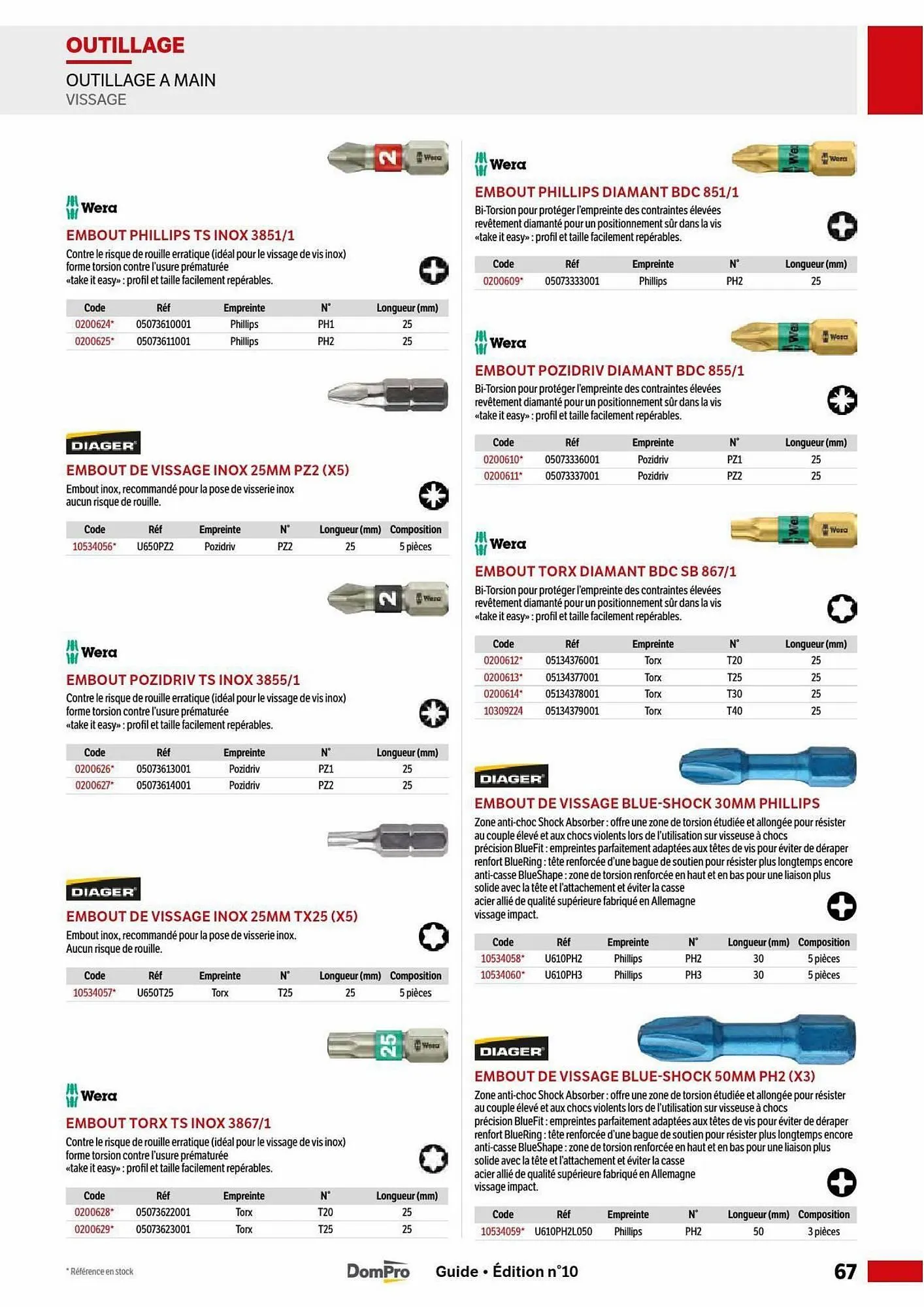 DomPro Catalogue du 5 mai au 30 août 2025 - Catalogue page 56