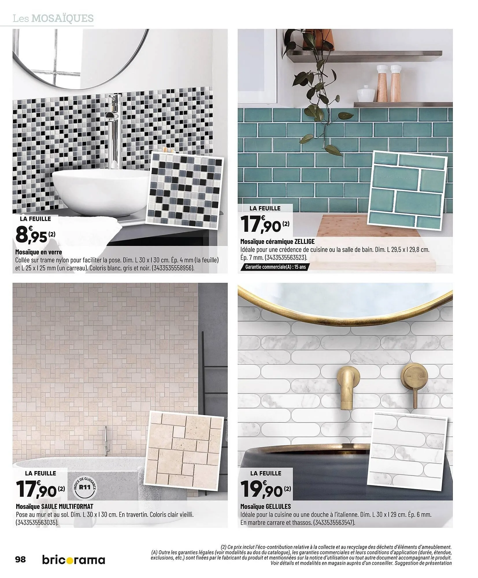 Catalogue Bricorama du 27 octobre au 7 décembre 2025 - Catalogue page 98