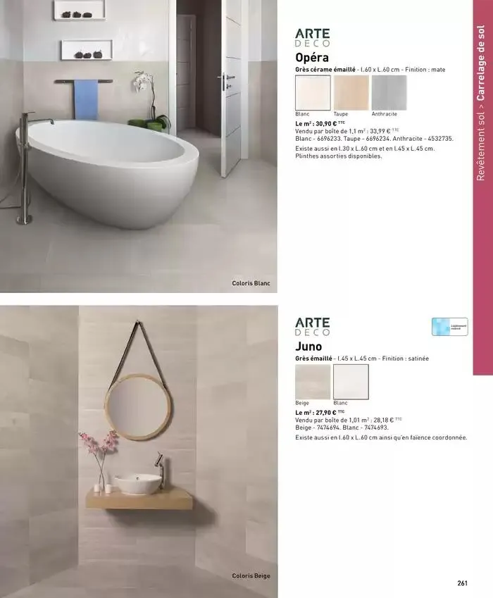 Ma sélection maison 2025 du 4 avril au 31 décembre 2025 - Catalogue page 261