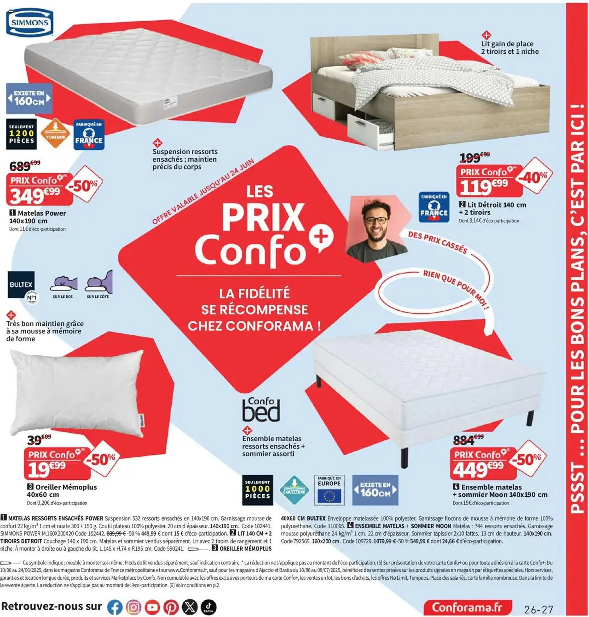 Catalogue Conforama du 10 juin au 7 juillet 2025 - Catalogue page 27