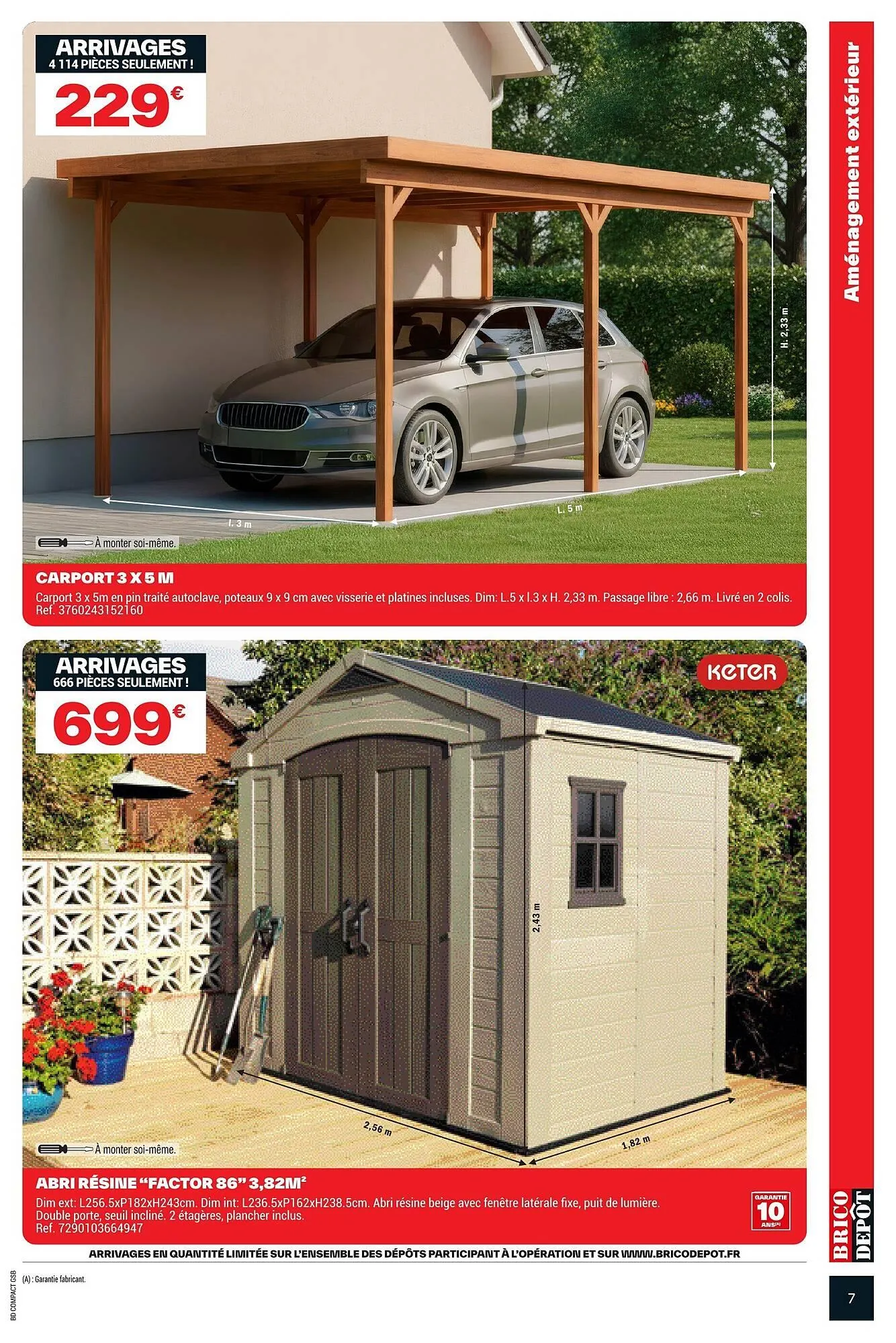 Catalogue Brico Dépôt du 29 avril au 12 mai 2026 - Catalogue page 7