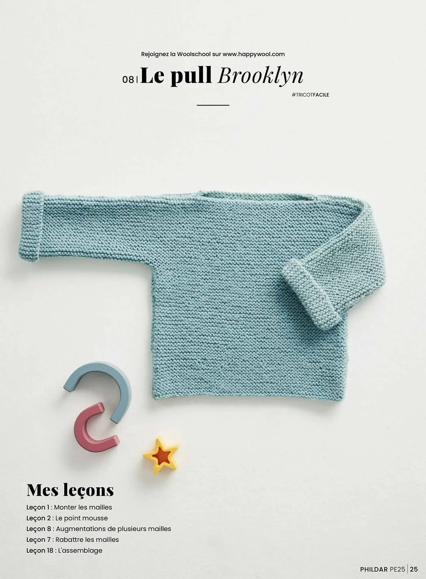 Catalogue Phildar du 15 janvier au 31 août 2025 - Catalogue page 25