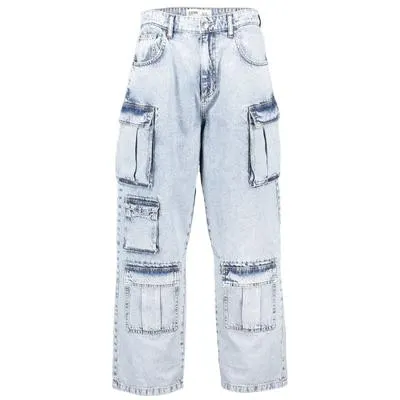 Jeans à coupes baggy