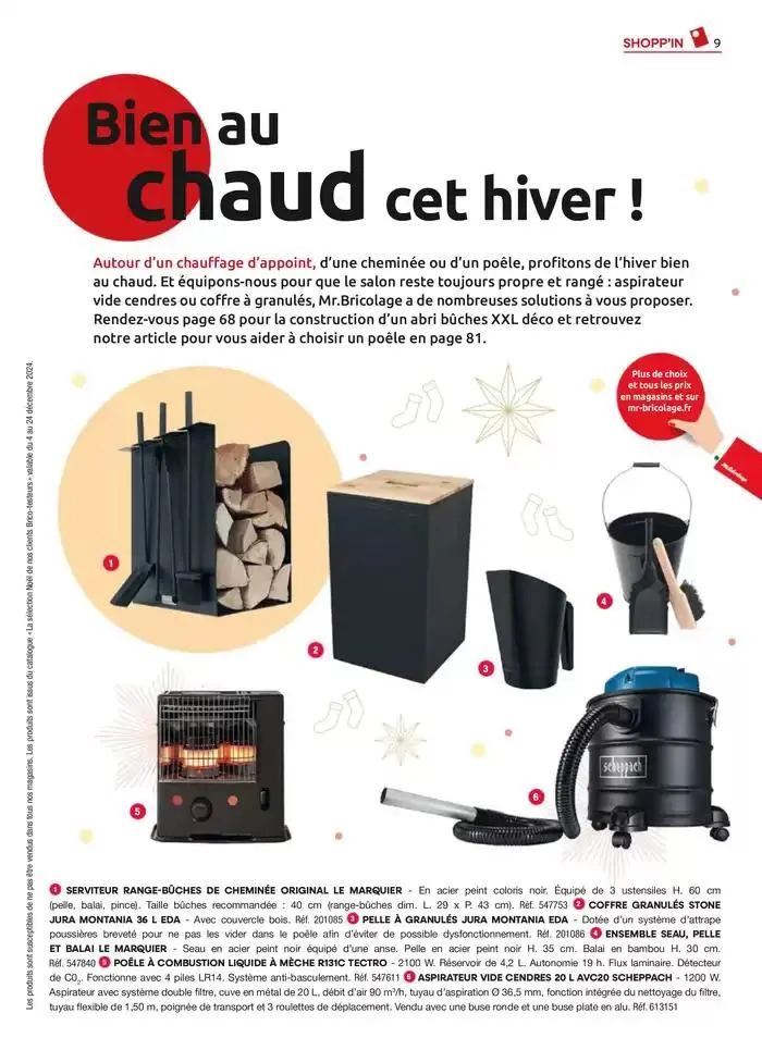 Hiver 2024 du 4 décembre au 20 mars 2025 - Catalogue page 9