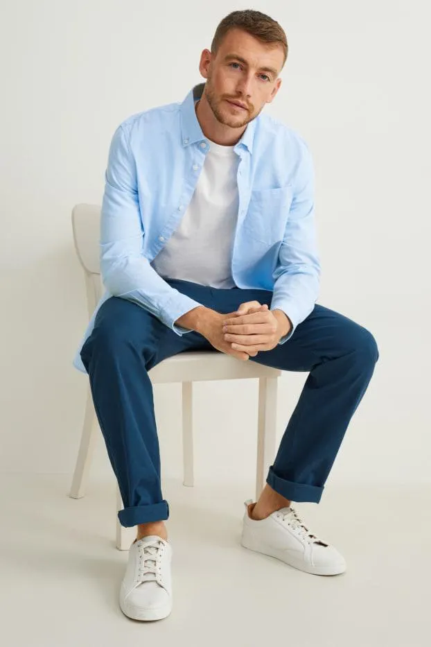 Oxford shirt - regular fit - button-down collar