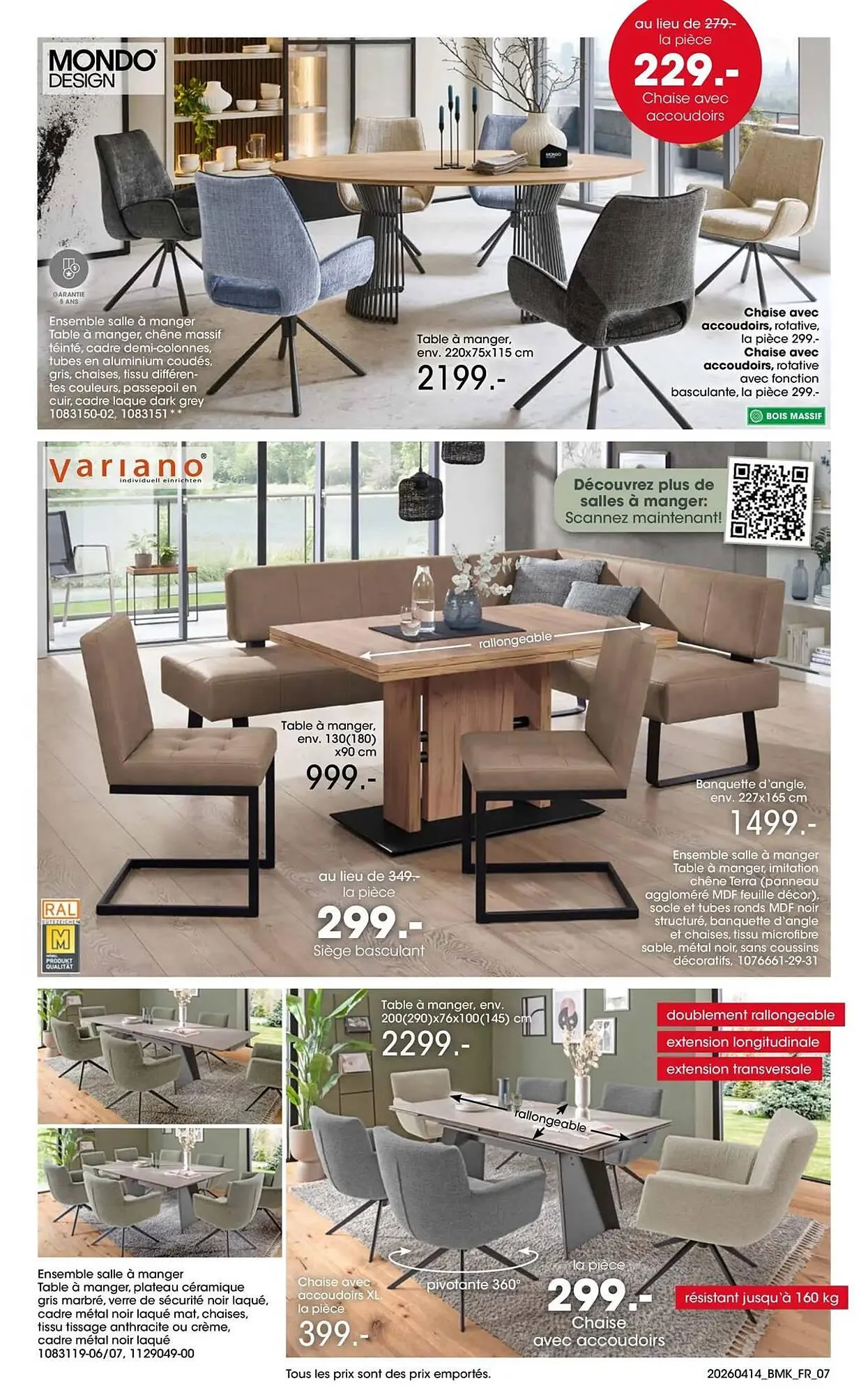 Catalogue Möbel Martin du 13 avril au 30 avril 2026 - Catalogue page 7