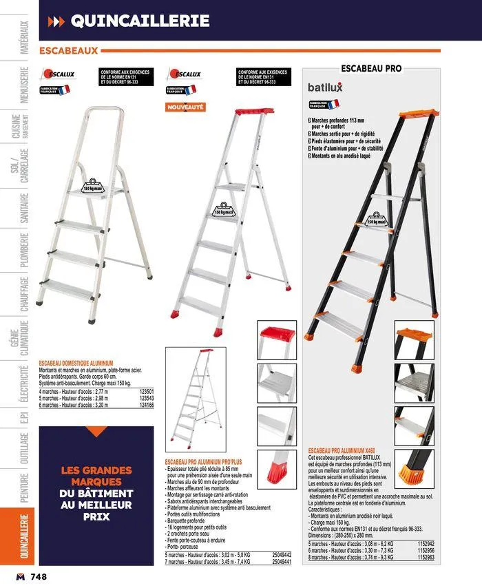 Guide produits 2024 du 15 mars au 31 décembre 2024 - Catalogue page 748