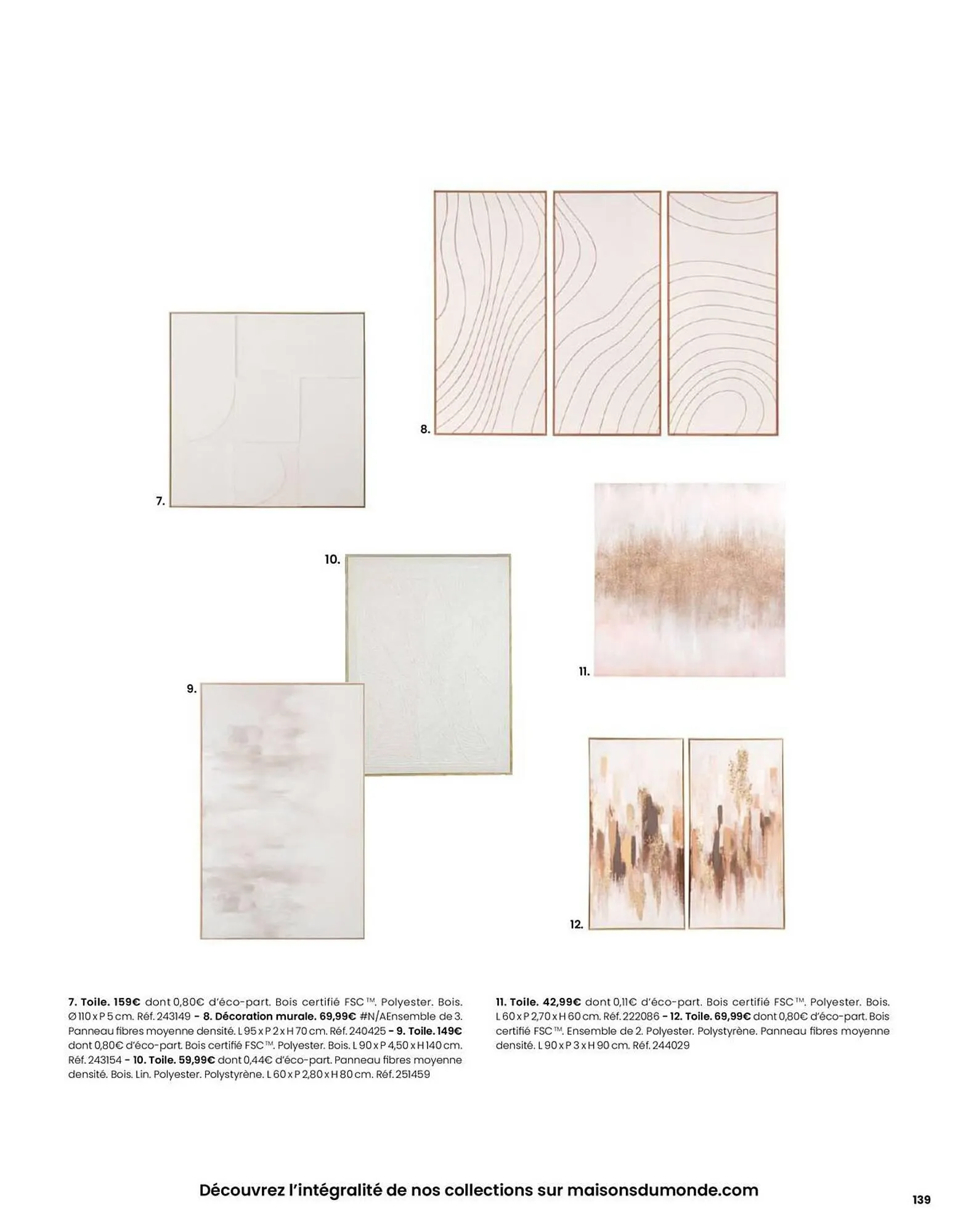 Catalogue Maisons du Monde du 1 mars au 31 août 2026 - Catalogue page 139