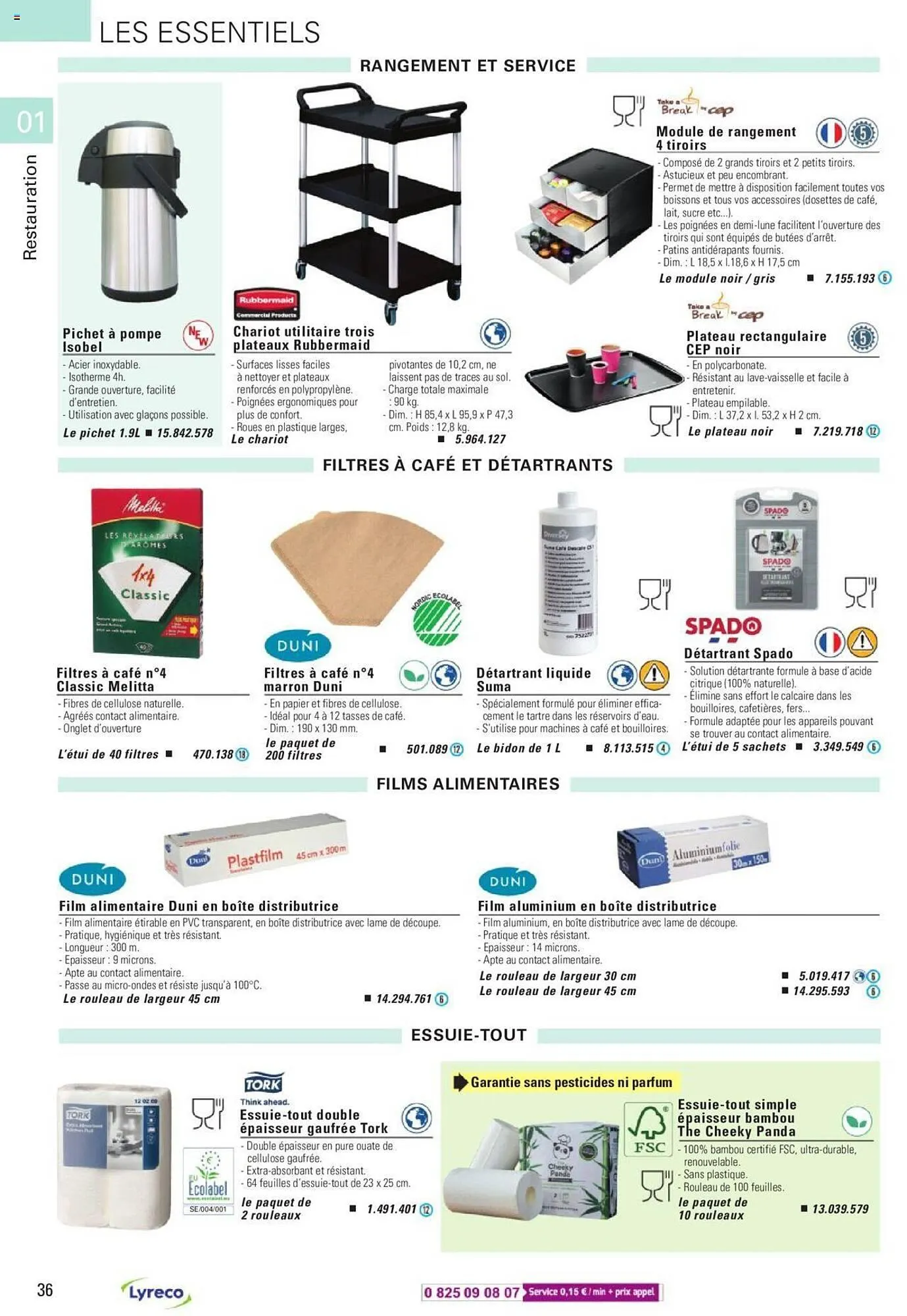 Catalogue Lyreco du 15 mai au 31 décembre 2023 - Catalogue page 36