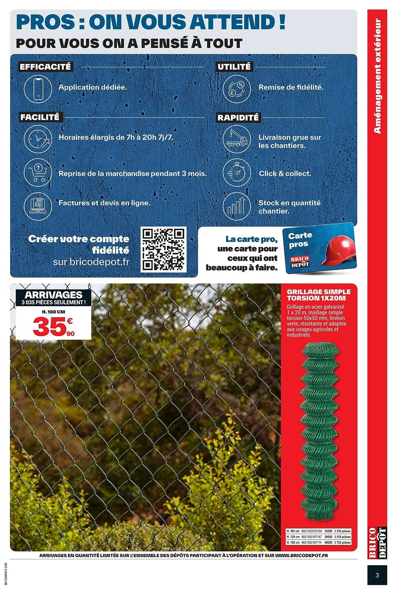 Catalogue Brico Dépôt du 29 avril au 12 mai 2026 - Catalogue page 3