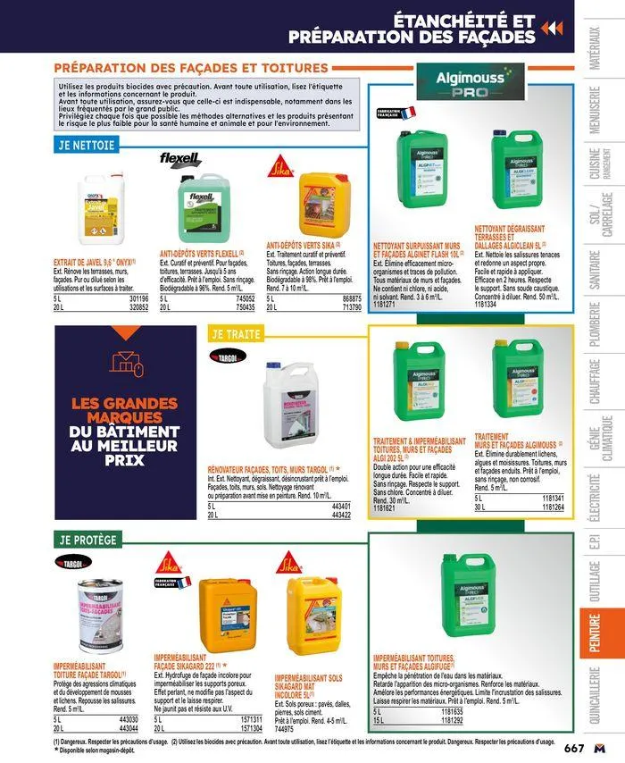 Guide produits 2024 du 15 mars au 31 décembre 2024 - Catalogue page 667