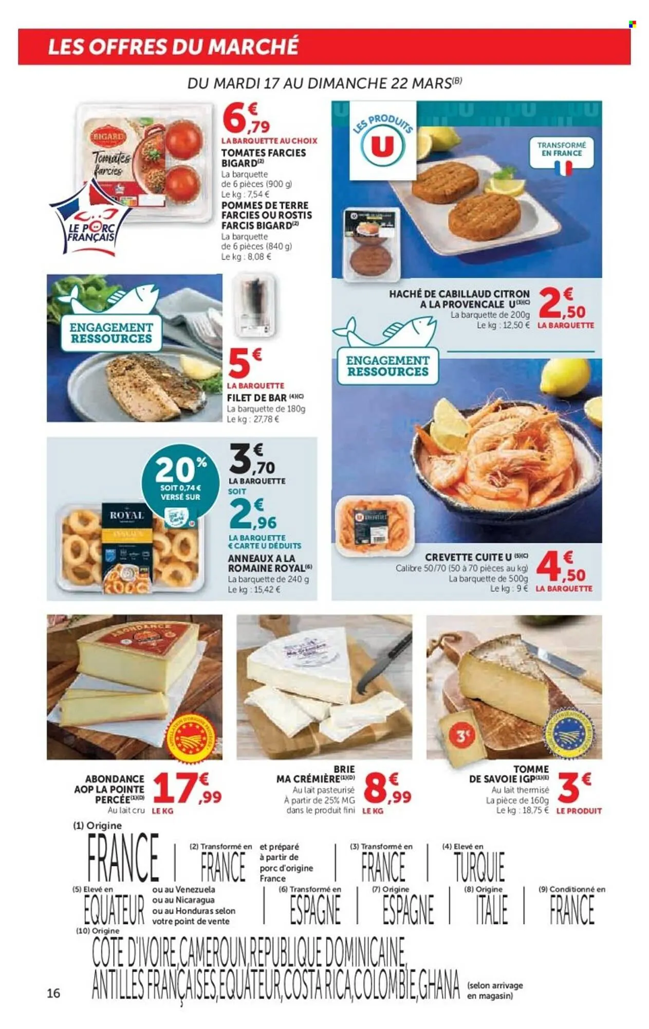 Catalogue Super U du 17 mars au 29 mars 2026 - Catalogue page 16
