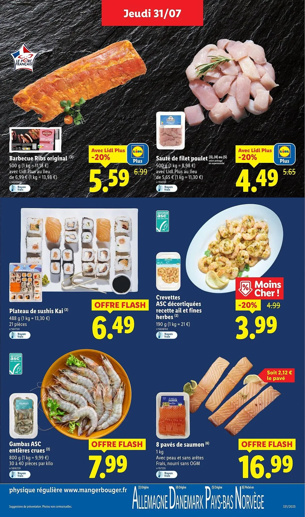 Catalogue Lidl du 31 juillet au 6 août 2025 - Catalogue page 7