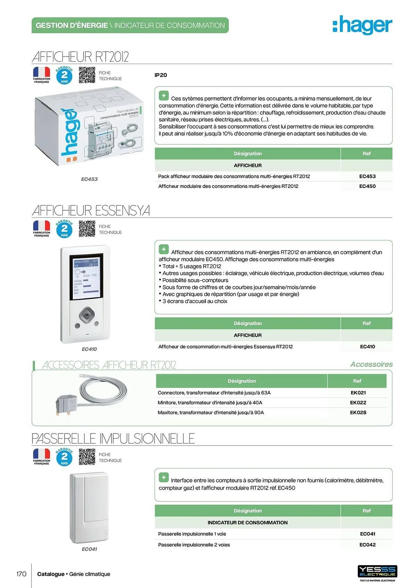 Catalogue Yesss electrique du 14 octobre au 31 décembre 2026 - Catalogue page 172