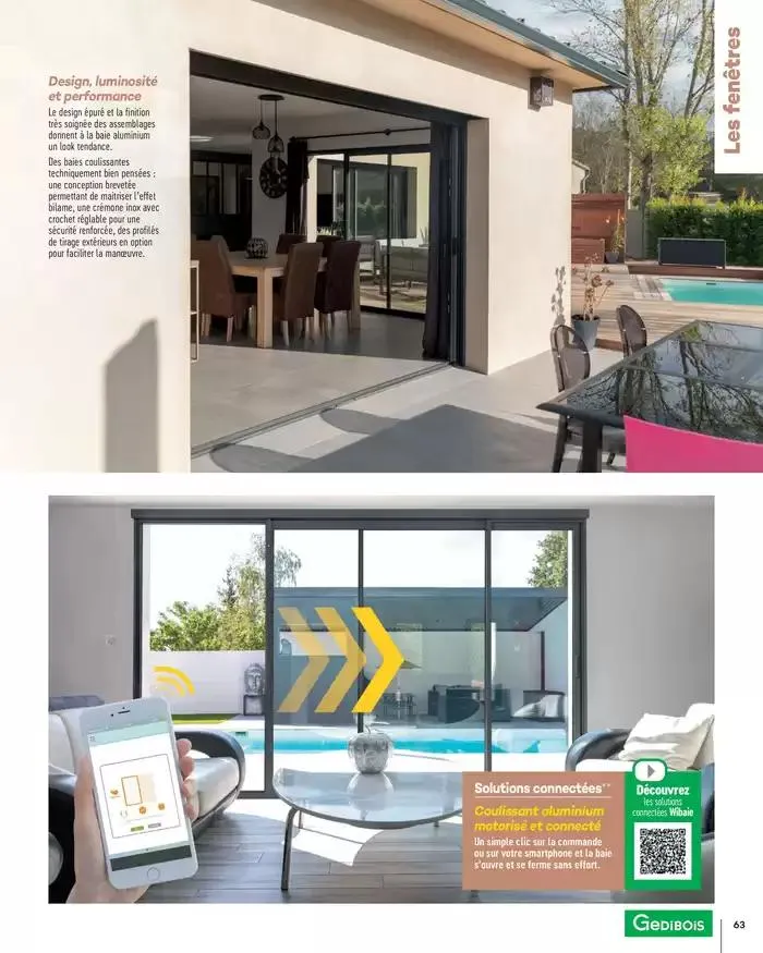Menuiserie Extérieures 2025 du 1 janvier au 31 décembre 2025 - Catalogue page 63