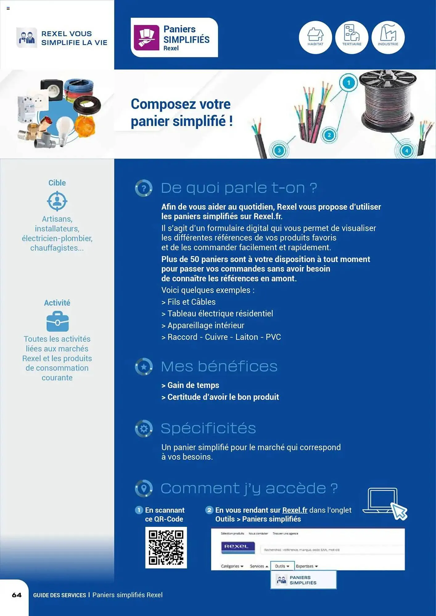 Catalogue Rexel du 16 juillet au 31 décembre 2025 - Catalogue page 64