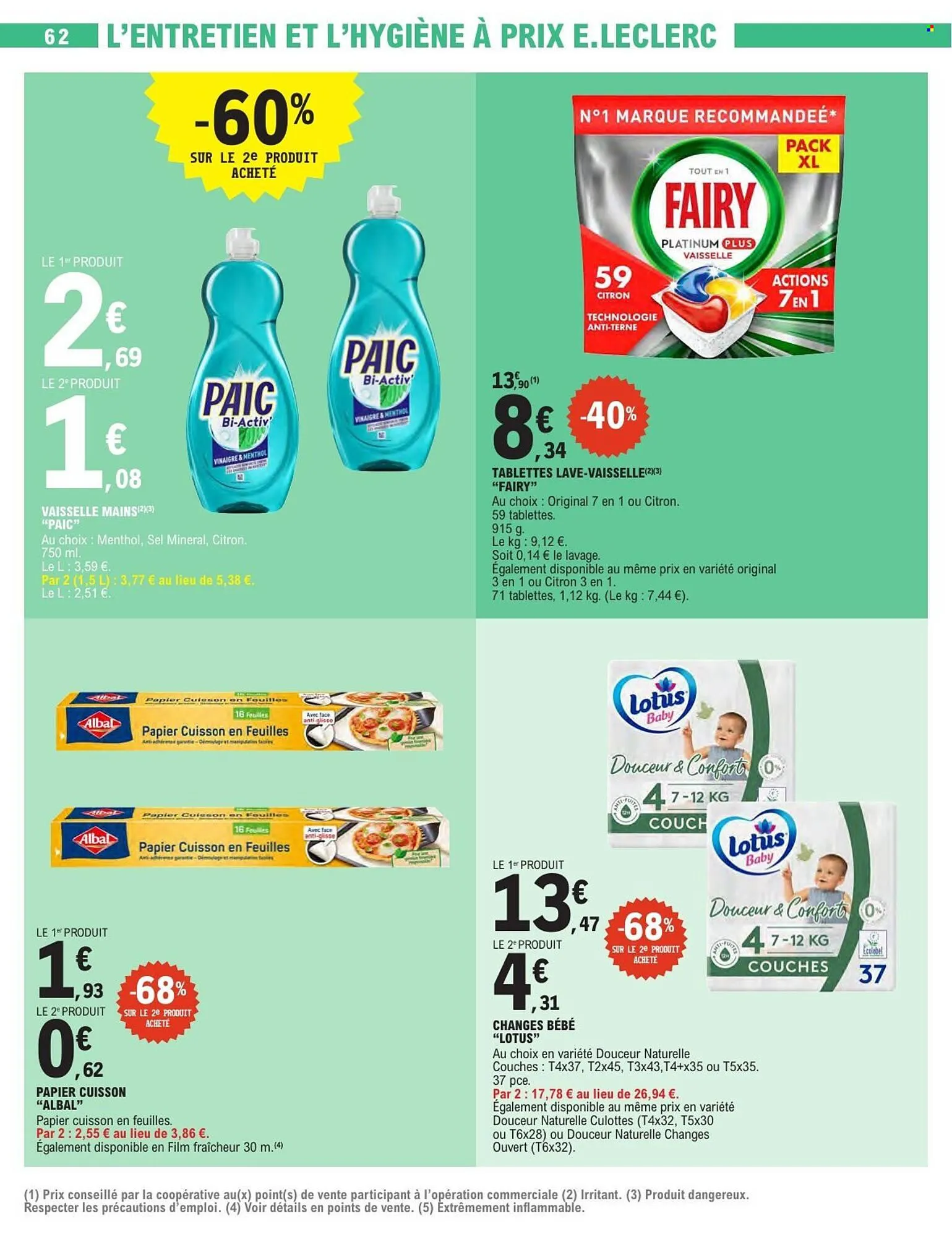 Catalogue E.Leclerc du 23 décembre au 3 janvier 2026 - Catalogue page 62