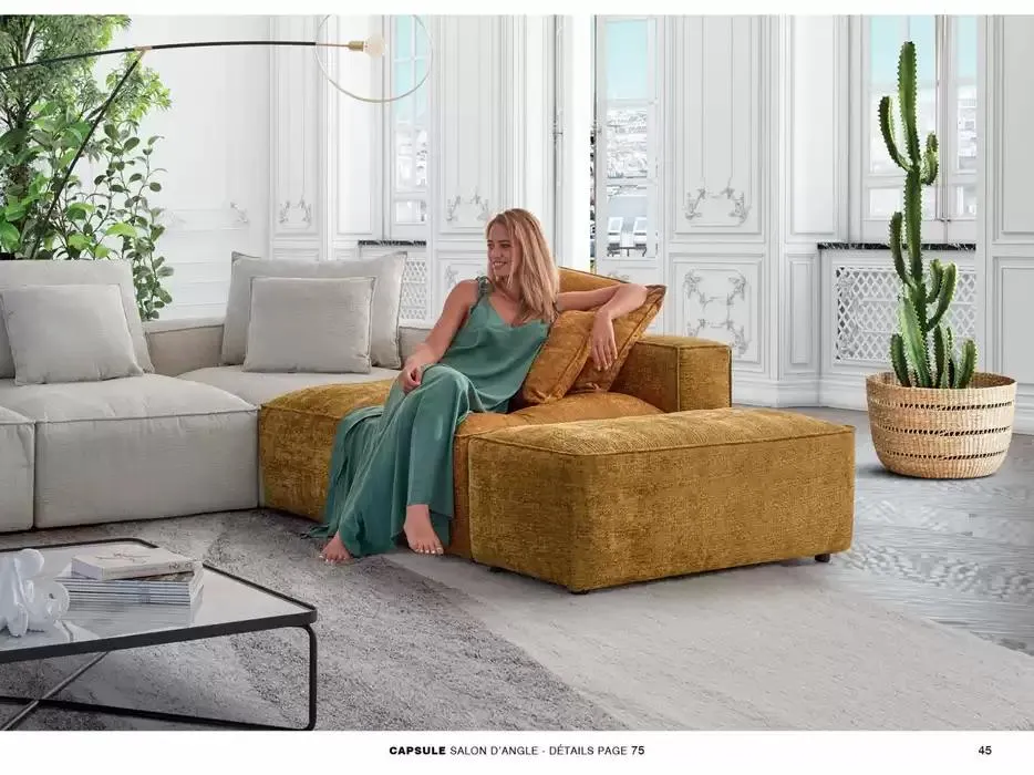 Catalogue Canapés et Fauteuils 2025  du 1 janvier au 31 décembre 2025 - Catalogue page 45
