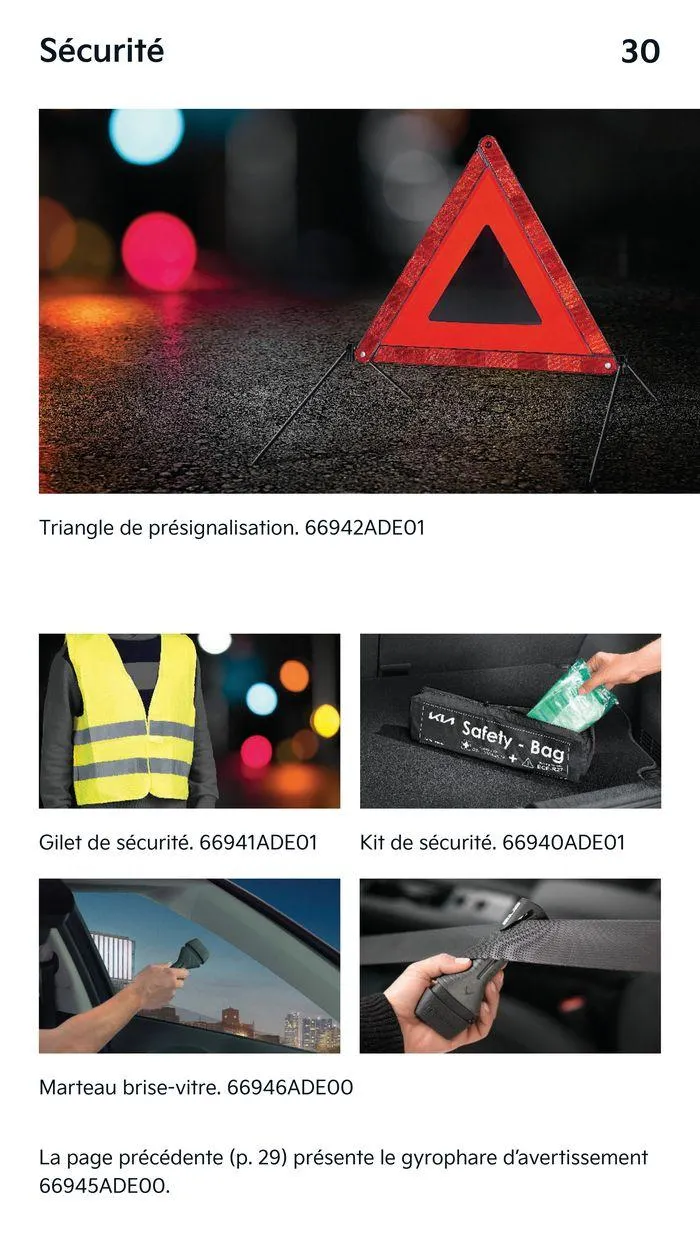 KIA Sorento Hybride - Accessoires du 13 juin au 4 juin 2025 - Catalogue page 30
