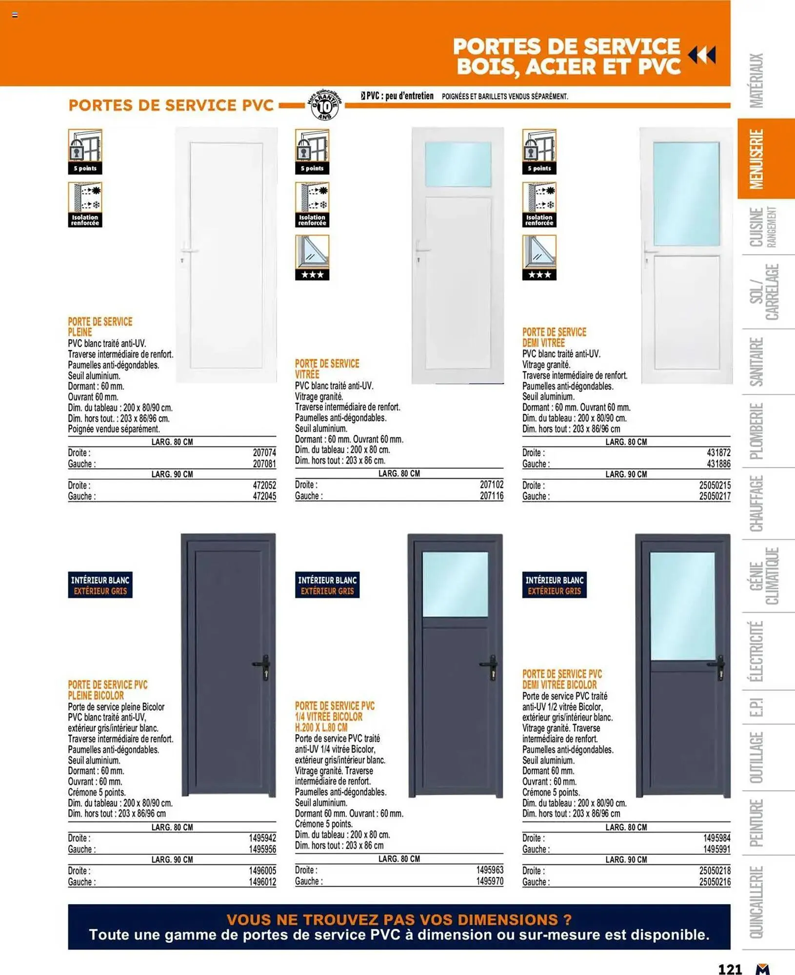 Catalogue Bricoman du 19 mars au 31 décembre 2025 - Catalogue page 121