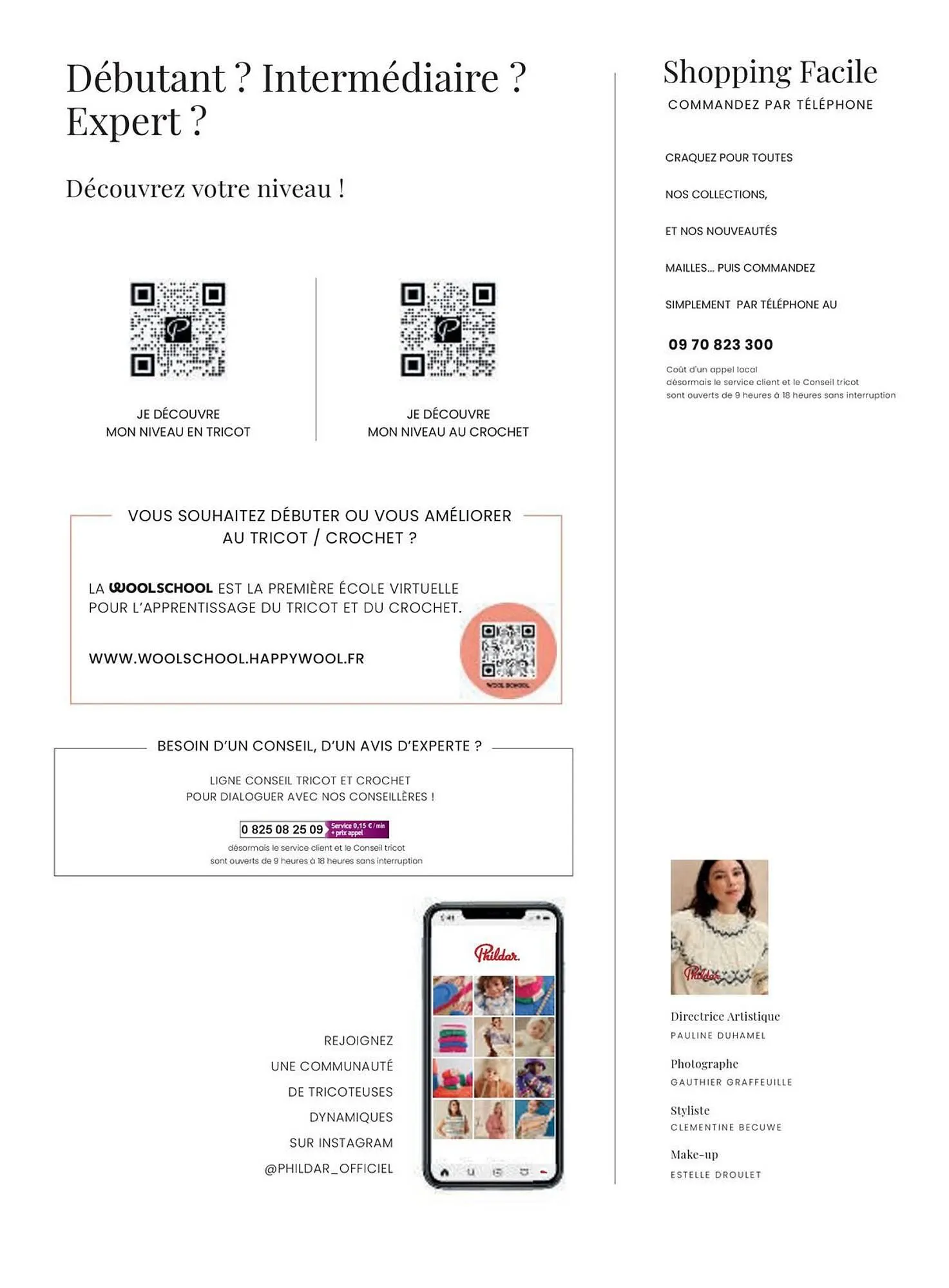 Catalogue Phildar du 18 novembre au 31 décembre 2025 - Catalogue page 22