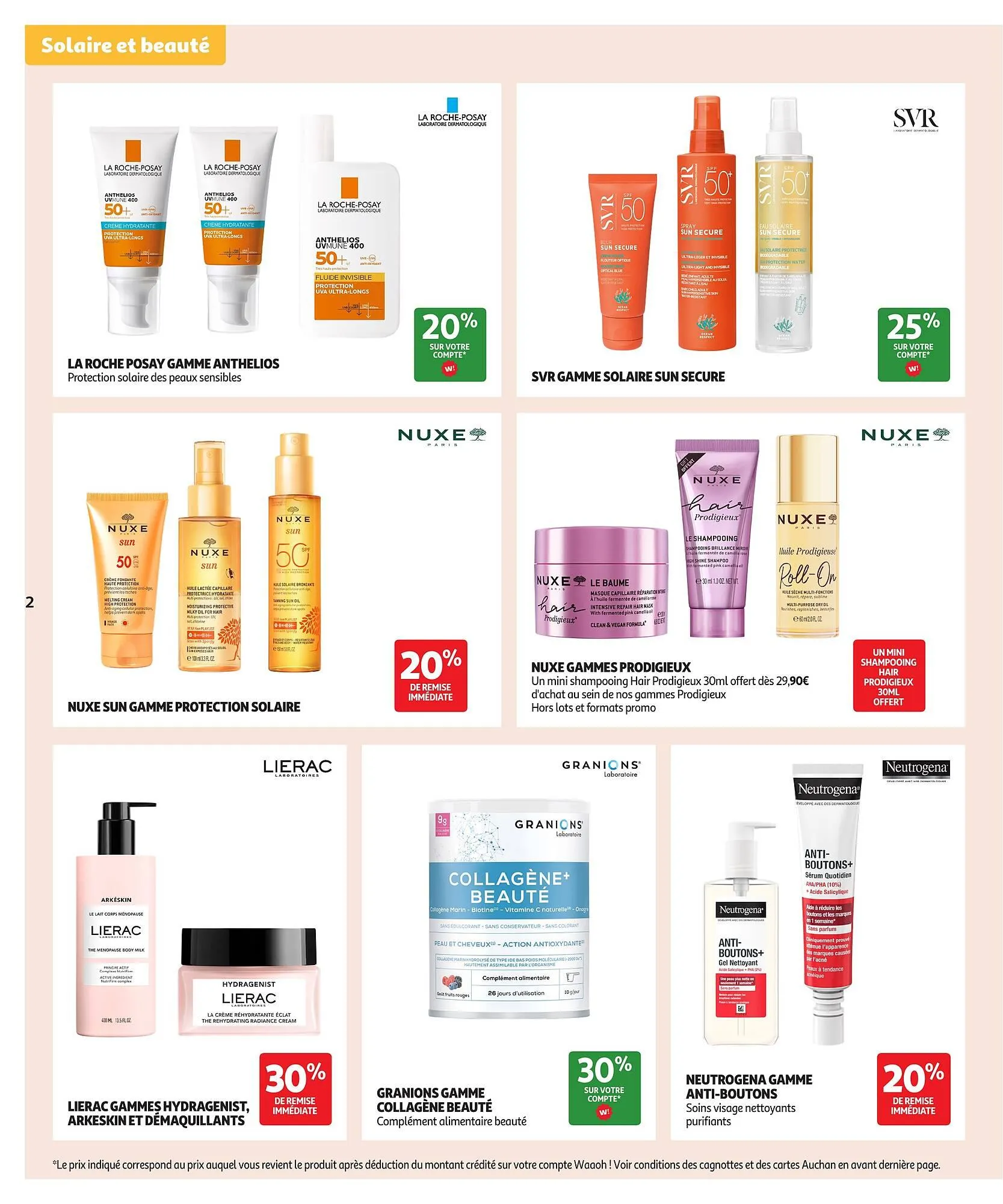 Catalogue Auchan du 29 juillet au 17 août 2025 - Catalogue page 2