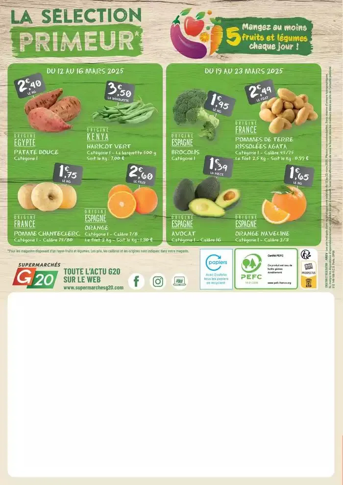 Op06 Tract G20 du 12 mars au 23 mars 2025 - Catalogue page 20