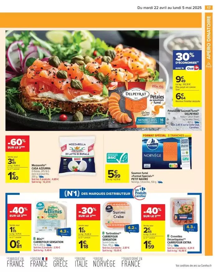 -50% SUR LE 2ÈME SUR TOUT JOKER du 22 avril au 5 mai 2025 - Catalogue page 19