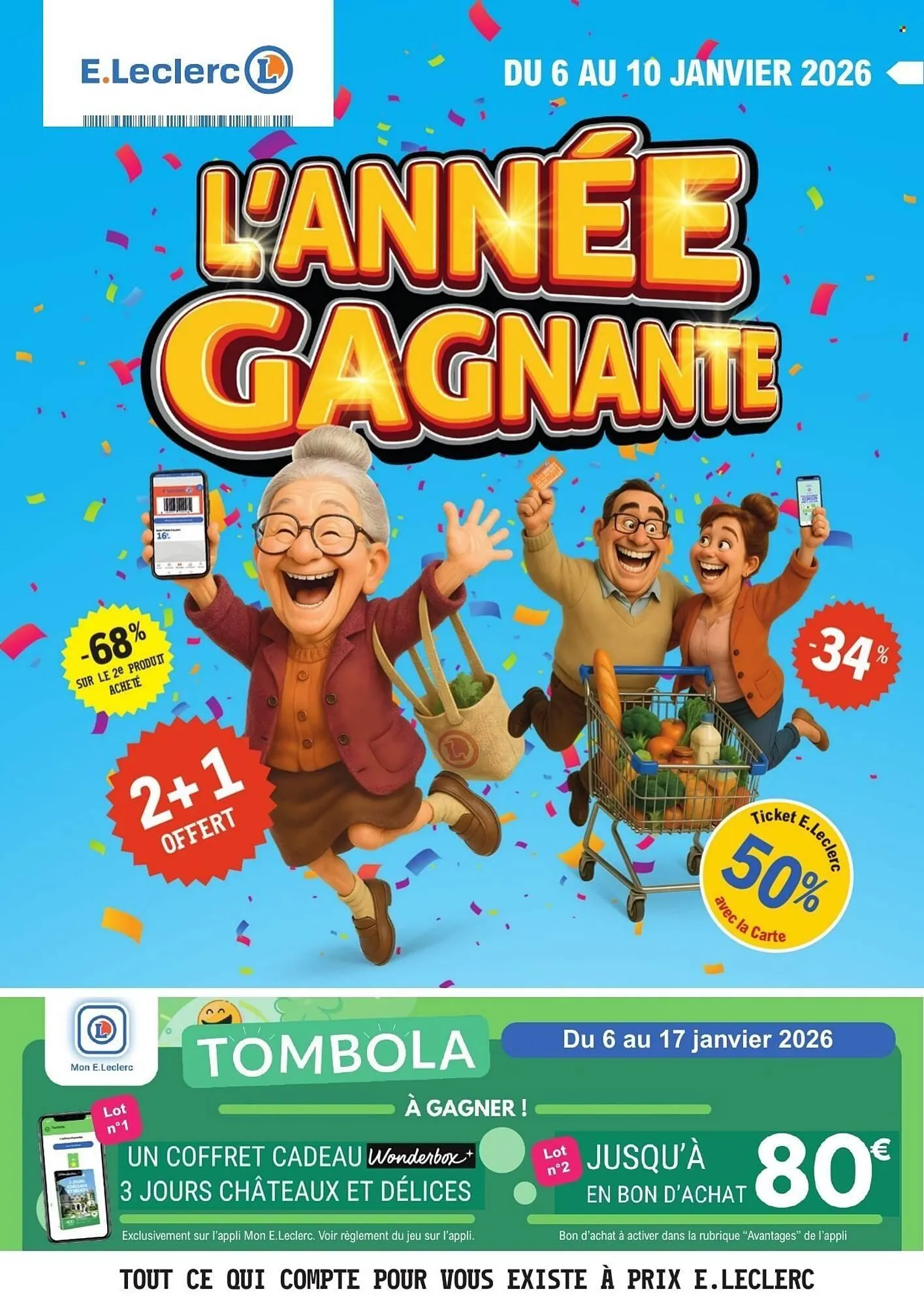 Catalogue E.Leclerc du 6 janvier au 10 janvier 2026 - Catalogue page 1