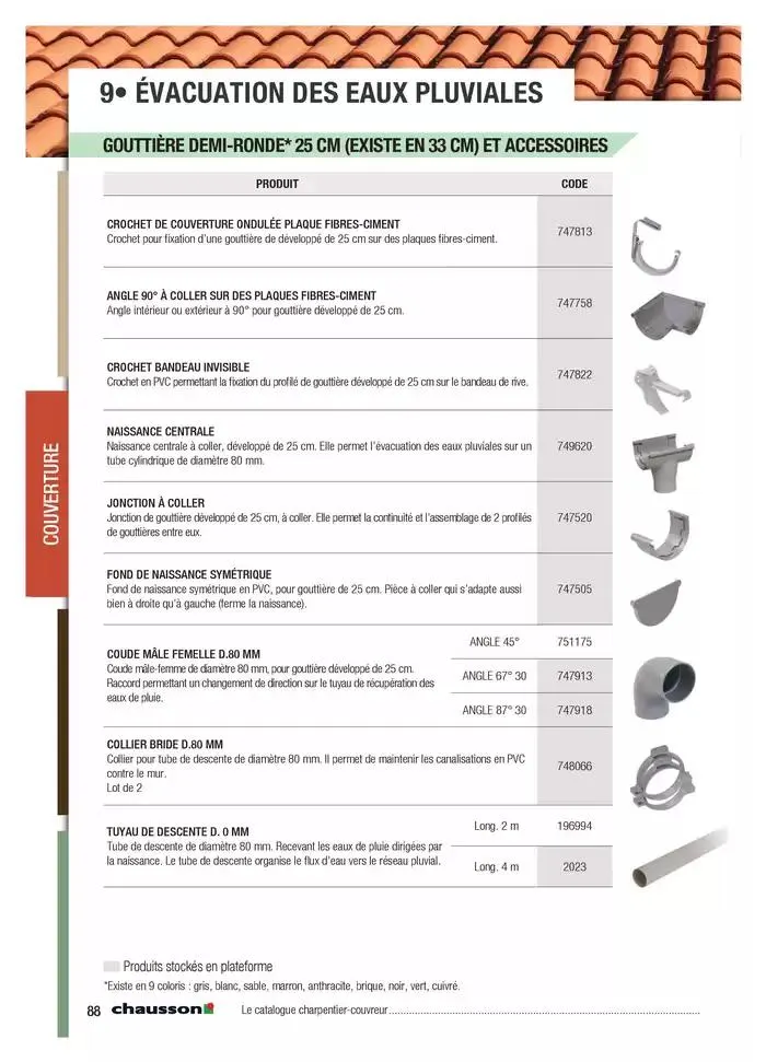 CHARPENTIER-COUVREUR 2025 du 1 janvier au 31 décembre 2025 - Catalogue page 30