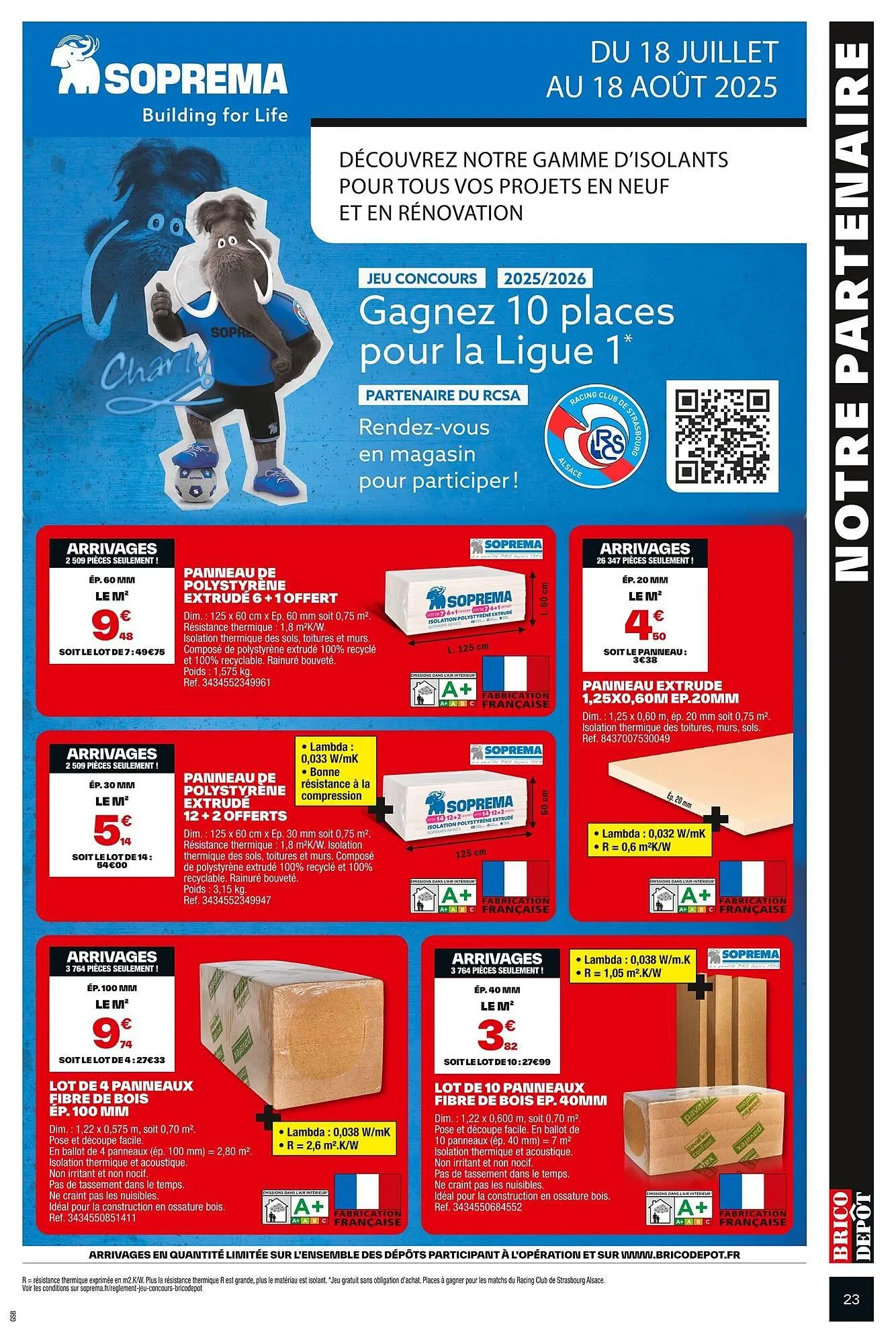 Catalogue Brico Dépôt du 18 juillet au 7 août 2025 - Catalogue page 23