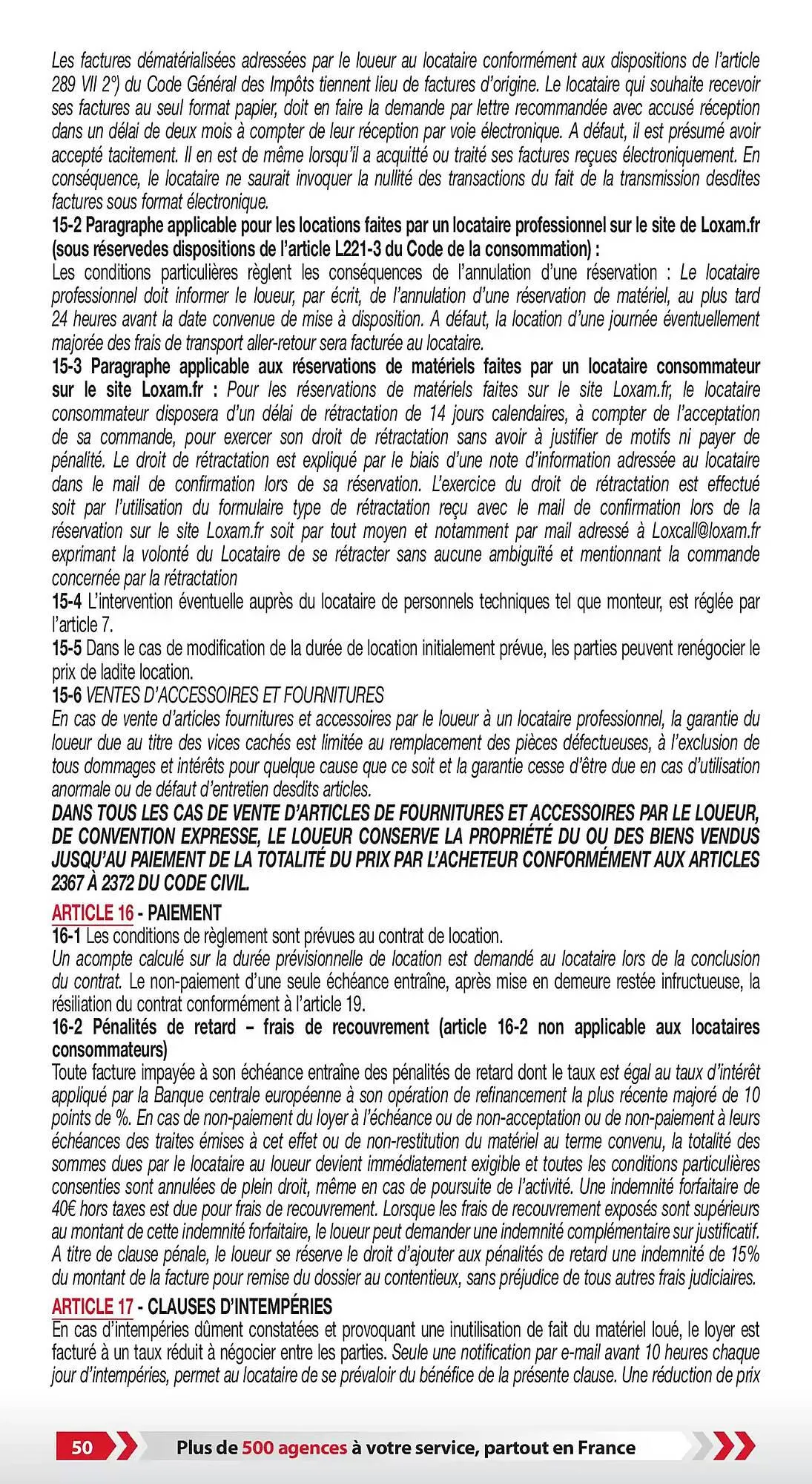 Catalogue Loxam du 3 janvier au 31 décembre 2025 - Catalogue page 52