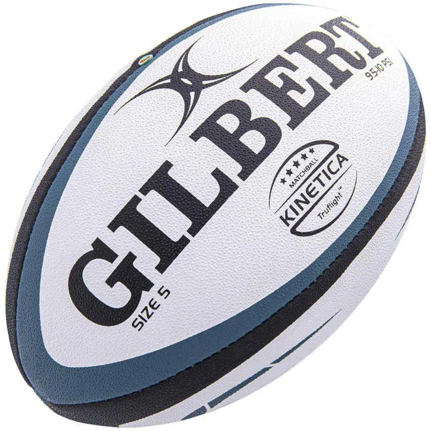 Ballon Match Rugby Kinetica Taille 5 - Gilbert