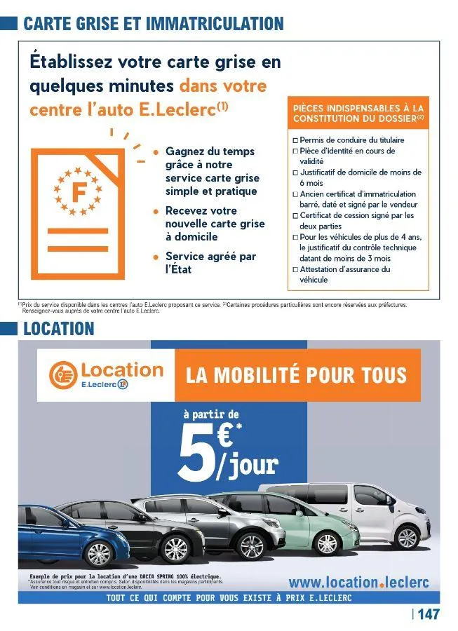 E. Leclerc du 22 avril au 28 mars 2026 - Catalogue page 147