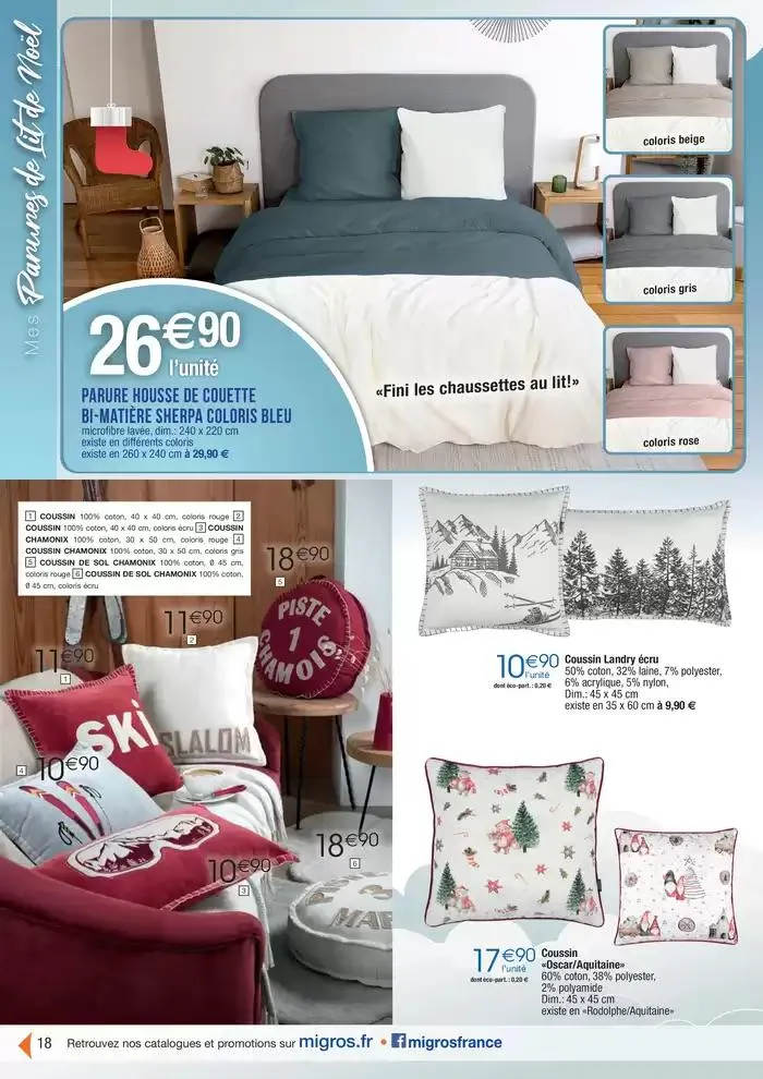 Déco (18j) Kdo Mode festif du 19 novembre au 15 décembre 2024 - Catalogue page 18